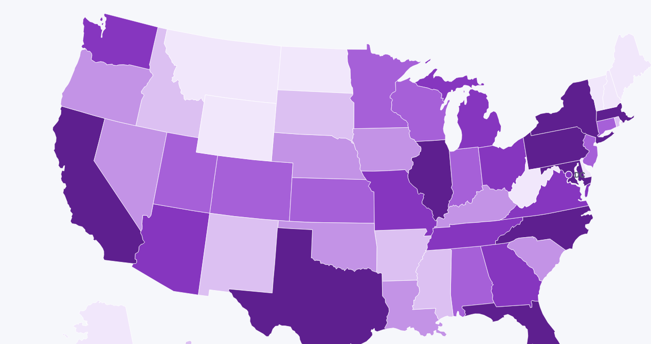 Interactive U.S. map of drug and device company payments to physicians by state